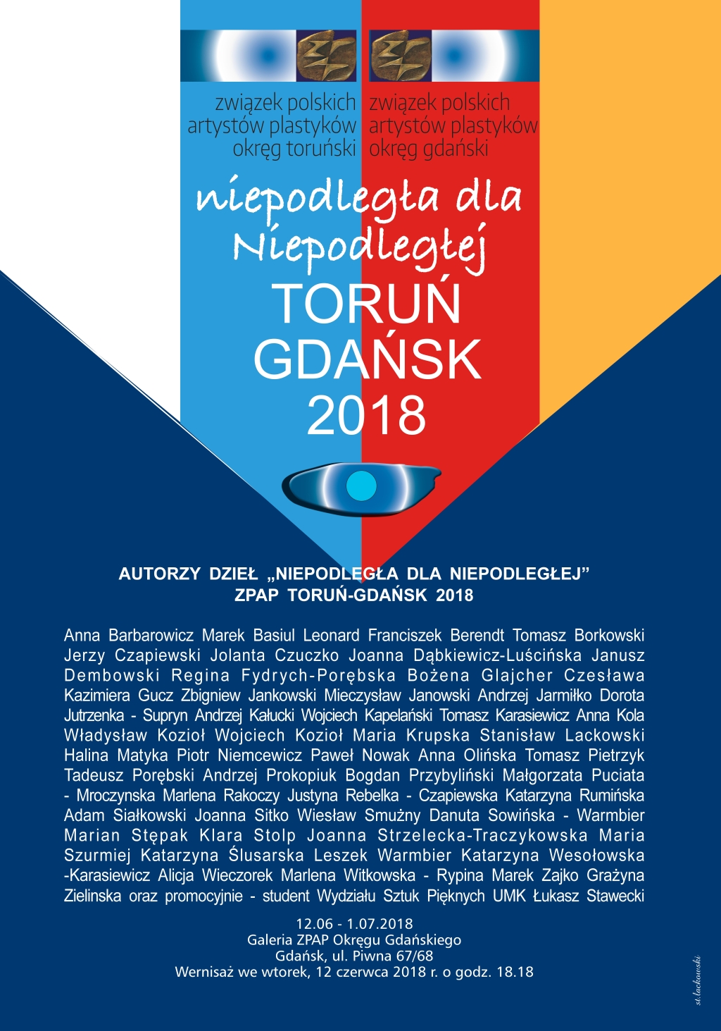 Zapraszamy na wystawę ‘niepodległa dla Niepodległej’ – ZPAP Toruń / Gdańsk