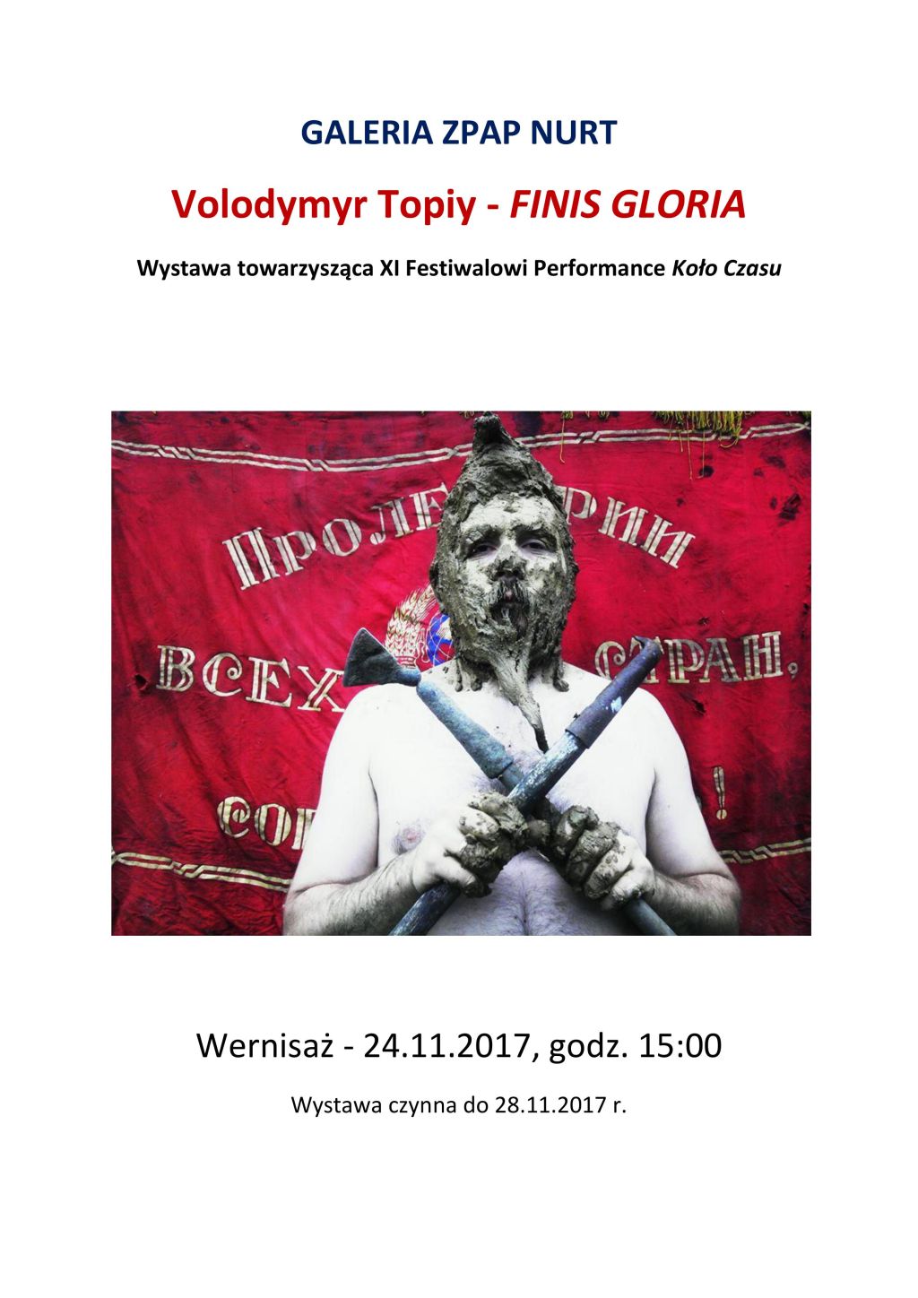 Zapraszamy na wystawę “Finis Gloria” – Volodymyr Topiy