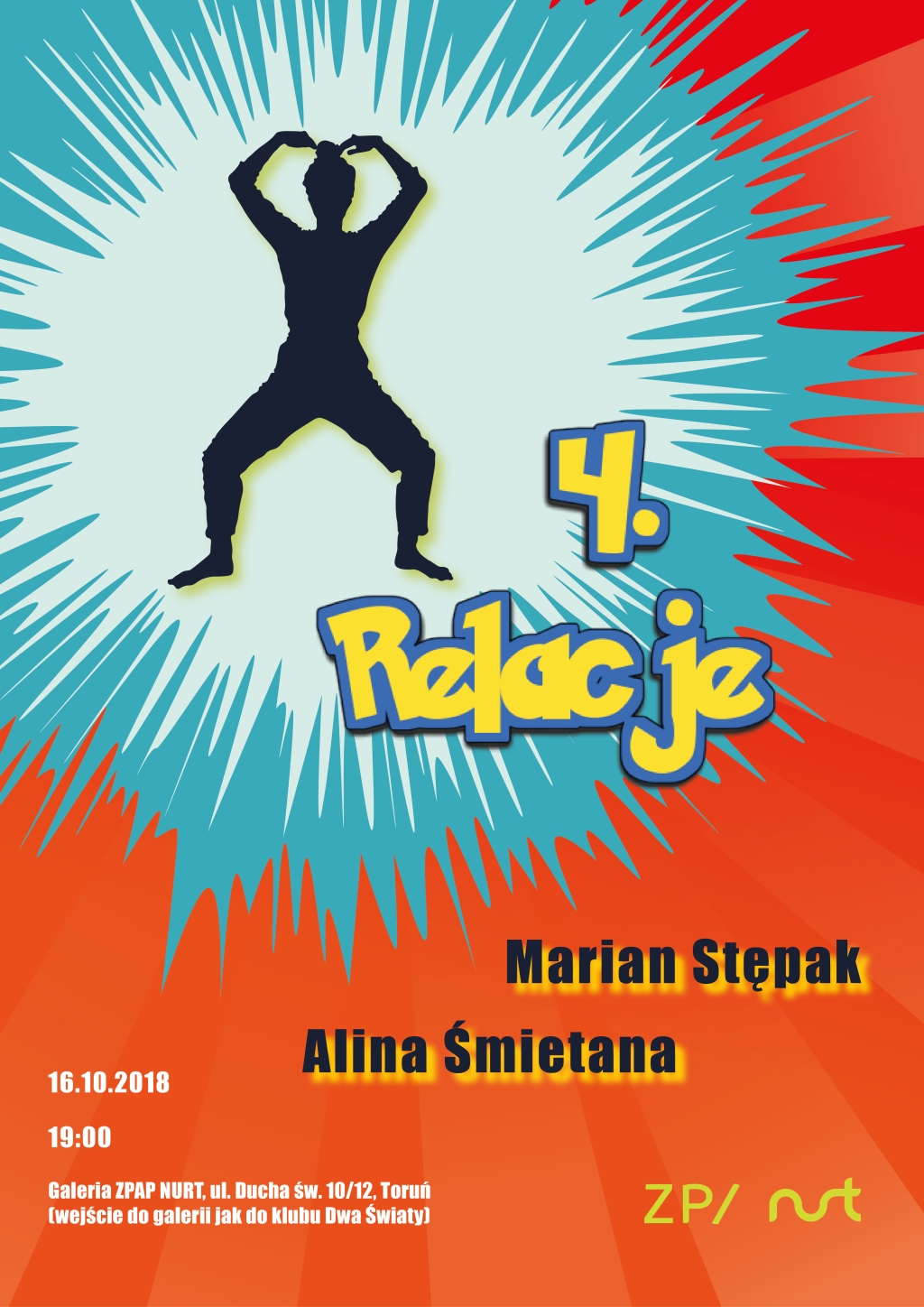 Zapraszamy na wystawę ‘RELACJE 4’ – Marian Stępak / Alina Śmietana